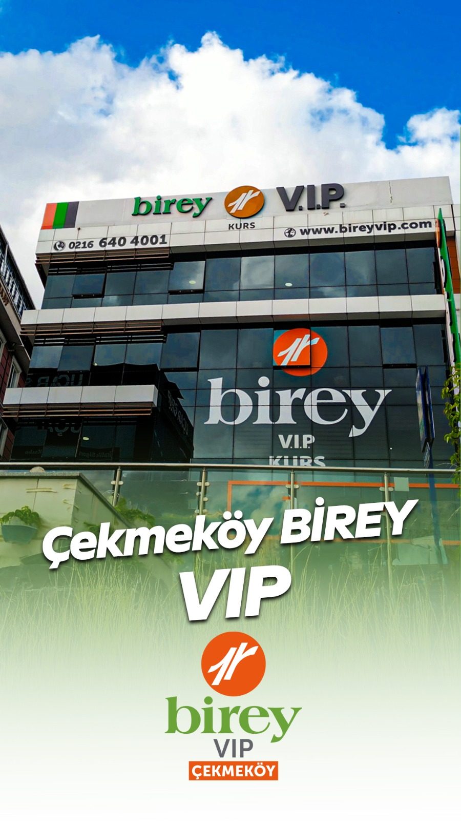 İstanbul Çekmeköy Birey VIP Özel Öğretim Kursu kampüsü